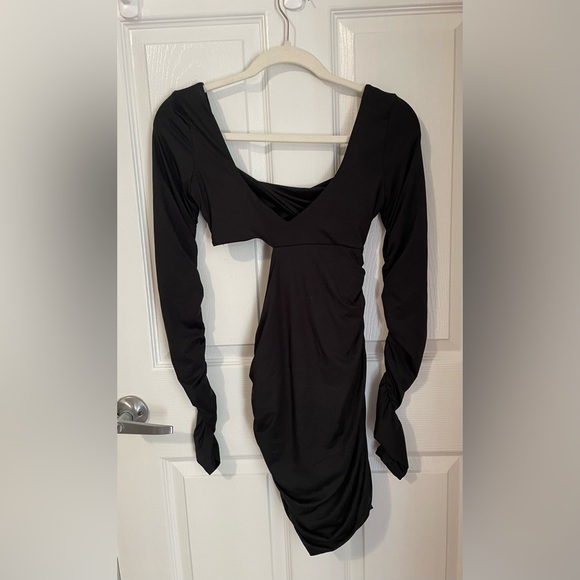 Oh Polly Sweet Nothings Long Sleeve Mini Dress - Picture 4 of 6